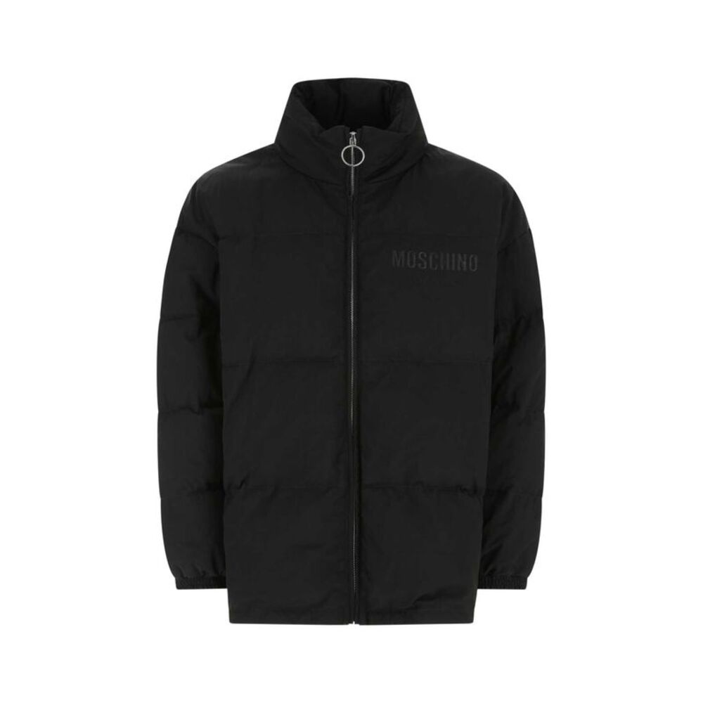 Moschino Men Black Nylon Padded Jacket